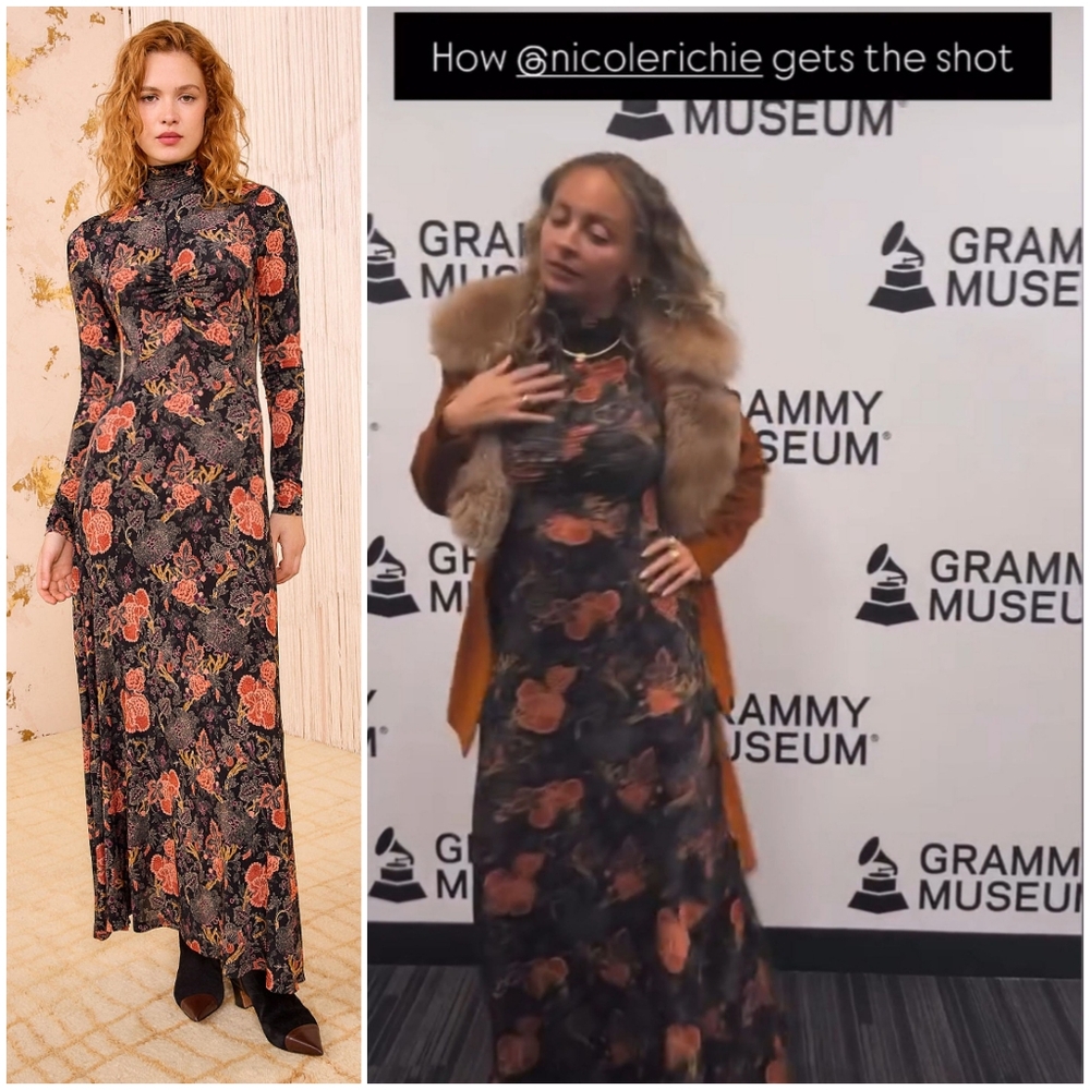 Ulla Johnson dress seen on Nicole Richie